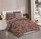 STARGOLD Microfiber Solid 6 Pieces Comforter Set Fitted Sheet, Pillow Sham, Pillow Case Comforter 240X220 CM King Size Mattress SG-CP2014 Print6-62