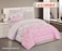 STARGOLD Microfiber Solid 6 Pieces Comforter Set Fitted Sheet, Pillow Sham, Pillow Case Comforter 240X220 CM King Size Mattress SG-CP2014 Print6-78
