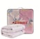STARGOLD Microfiber Solid 6 Pieces Comforter Set Fitted Sheet, Pillow Sham, Pillow Case Comforter 240X220 CM King Size Mattress SG-CP2014 Print6-78