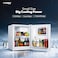 STARGOLD 45L Single Door Refrigerator, Freezer Compartment, Security Lock, Removable Shelf , Smart Design, Small Fridge For Shop, Pharmacy, Room Or Office, SG-HF45L