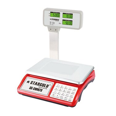 STARGOLD Digital Computing Weighing Scale 5 to 40 KG Capacity With Rechargeable Batery