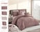 STARGOLD Microfiber Solid Comforter 8 Pieces Set Fitted Sheet, Pillow Sham, Pillow Case, Cushion Comforter 260X240 CM King Size Mattress, SG-CS2004-SOLID72 BISQUE