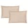 STARGOLD Microfiber Solid Comforter 8 Pieces Set Fitted Sheet, Pillow Sham, Pillow Case, Cushion Comforter 260X240 CM King Size Mattress, SG-CS2004-SOLID70 DARK BEIGE