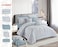 STARGOLD Microfiber Solid Comforter 8 Pieces Set Fitted Sheet, Pillow Sham, Pillow Case, Cushion Comforter 260X240 CM King Size Mattress, SG-CS2004-SOLID79 CANAL BLUE