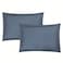 STARGOLD Microfiber Solid Comforter 8 Pieces Set Fitted Sheet, Pillow Sham, Pillow Case, Cushion Comforter 260X240 CM King Size Mattress, SG-CS2004-SOLID80 NAVY BLUE