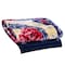 STARGOLD Luxury Blanket Set Of 5 Pieces King Size Double Ply Embossed Design Bedspread, Blanket, Pillow Cases And Neck Roll, SG-BLC660