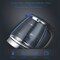 STARGOLD Glass Kettle 1500W 1.8L Blue LED Light Indicator 360° Turnable Base Stainless Steel Heating Element Black