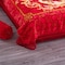 STARGOLD Luxury Blanket Set Of 5 Pieces King Size Double Ply Embossed Design Bedspread, Blanket, Pillow Cases And Neck Roll, SG-BLC660