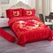 STARGOLD Luxury Blanket Set Of 5 Pieces King Size Double Ply Embossed Design Bedspread, Blanket, Pillow Cases And Neck Roll, SG-BLC660