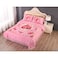 STARGOLD Blanket Set of 4 Pieces 220 x 240CM 1 Ply Premium Blanket With Bedcover Pillowcase
