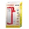STARGOLD Rechargeable LED Lantern with 3W Torch &ndash; Red &amp; White, Portable Emergency Light, SG-4009