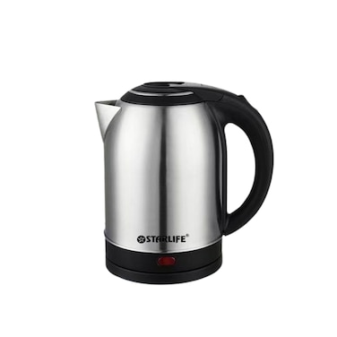 STARLIFE Electric Kettle 2 Litre With Auto Turn-Off Kettle 1500W Over Heat And Dry Protection High Quality Stainless Steel Inner Shell