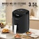 STARGOLD Air Fryer 3.5 Liter Oil Free 1200W Rapid Air Technology Hot Air Circulation Temperature Control Timer Function Air Fryer