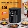 STARGOLD Air Fryer 4.5 Liter Oil Free 1400W Rapid Air Technology Hot Air Circulation Temperature Control Timer Function Air Fryer