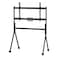 STARGOLD TV Floor Stand Mobile TV Trolley For 65-150'' Screen LCD LED Bracket Black