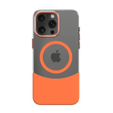 VIPCARE iPhone 16 Pro MagSafe iPhone Case PC Duo Sleek Protection With Mag Safety Compatibility Orange