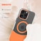 VIPCARE iPhone 16 Pro Max MagSafe iPhone Case PC Duo Sleek Protection With Mag Safety Compatibility Orange