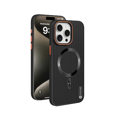 VIPCARE iPhone 16 Pro Case Compatibile With MagSafe Phone Case for iphone 16 Pro TPC Series Black