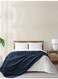 Fleece Blanket, Single Size 170x210 cm, 300 GSM, Floral Texture - Lightweight Ultra Soft &amp; Warm Solid Throw Blanket, Cozy for Sofa, Bed &amp; Couch