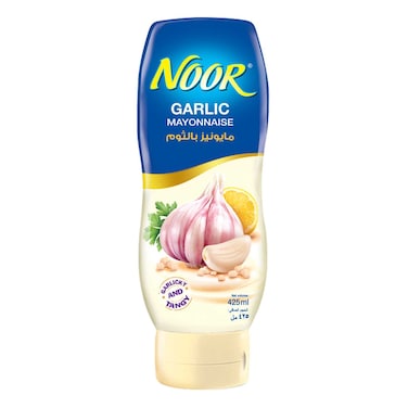 Noor Garlic Mayonnaise, 425ml