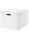 Tjena Storage Box With Lid White