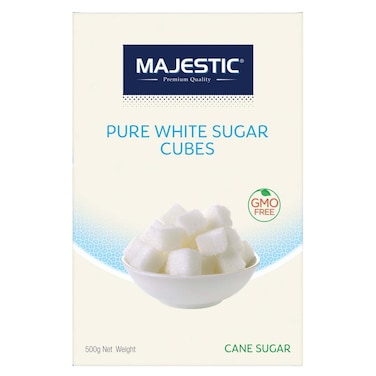Majestic Pure White Sugar Cubes, 500g
