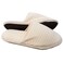 Natural Touch Closed Toe Bath Slipper Natural Medium