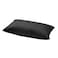BYFT Tulip (Charcoal) Single Size Flat Sheet and Pillow Covers with 1 cm Satin Stripe (Set of 2 Pcs) 100% Cotton, Soft and Luxurious Hotel Quality Bed linen-300 TC