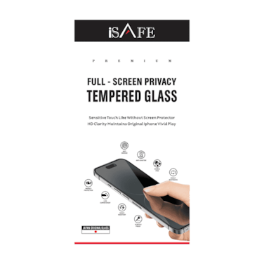 ISAFE HD GLASS SCREEN GUARD IPHONE 14 PRO MATTE PRIVACY