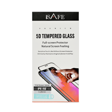 ISAFE HD GLASS SCREEN GUARD IPHONE6 PLUS MATTE WHITE