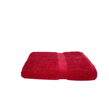 BYFT Gardenia Hand Towel 50 x 100 Cm 550 Gsm Red Diamond Dobby 100% Cotton Set of 01