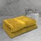 BYFT Gardenia Hand Towel 50 x 100 Cm 550 Gsm Yellow Diamond Dobby 100% Cotton Set of 01