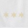 BYFT Iris Embroidered For You Bath Towel 70 x 140 Cm 600 Gsm White 100% Cotton Snowflake Gold Thread Set of 01