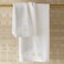 BYFT Iris Embroidered For You Bath Towel 70 x 140 Cm 600 Gsm White 100% Cotton Snowflake Gold Thread Set of 01