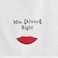 BYFT Iris Embroidered For You Hand Towel 50 x 80 Cm 600 Gsm White 100% Cotton Mrs Always Red Thread Set of 01