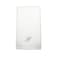 BYFT Iris Embroidered For You Hand Towel 50 x 80 Cm 600 Gsm White 100% Cotton Letter "H" Silver Thread Set of 01