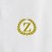 BYFT Iris Embroidered For You Hand Towel 50 x 80 Cm 600 Gsm White 100% Cotton Letter "Z" Gold Thread Set of 01