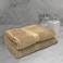 BYFT Gardenia Hand Towel 50 x 100 Cm 550 Gsm Beige Diamond Dobby 100% Cotton Set of 02