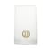 BYFT Iris Embroidered For You Hand Towel 50 x 80 Cm 600 Gsm White 100% Cotton Letter "D" Gold Thread Set of 01