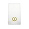 BYFT Iris Embroidered For You Hand Towel 50 x 80 Cm 600 Gsm White 100% Cotton Letter "I" Gold Thread Set of 01