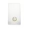 BYFT Iris Embroidered For You Hand Towel 50 x 80 Cm 600 Gsm White 100% Cotton Letter "C" Gold Thread Set of 01