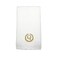 BYFT Iris Embroidered For You Hand Towel 50 x 80 Cm 600 Gsm White 100% Cotton Letter &quot;Q&quot; Gold Thread Set of 01