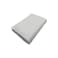 BYFT Magnolia Bath Towel 70 x 140 Cm 600 Gsm White G Dobby 100% Cotton Set of 01