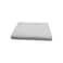 BYFT Magnolia Bath Towel 70 x 140 Cm 600 Gsm White G Dobby 100% Cotton Set of 01