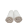 BYFT Iris Bath Towel 70 x 140 Cm 650 Gsm White 100% Cotton Set of 02