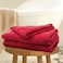 BYFT Gardenia Bath Towel 70 x 140 Cm 550 Gsm Red Diamond Dobby 100% Cotton Set of 02