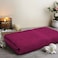 BYFT Daffodil Hand Towel 60 x 110 Cm 500 Gsm Fuchsia Pink Stripe Diamond Dobby 100% Cotton Set of 01