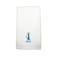 BYFT Iris Embroidered For You Hand Towel 50 x 80 Cm 600 Gsm White 100% Cotton #No.1 Dad Black - Blue - Yellow Thread Set of 01