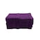 BYFT Daffodil Face Towel 30 x 30 Cm 500 Gsm Purple Stripe Diamond Dobby 100% Cotton Set of 24