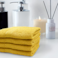 BYFT Daffodil Face Towel 30 x 30 Cm 500 Gsm Yellow Stripe Diamond Dobby 100% Cotton Set of 24